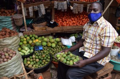 Suspension of private transport hits roadside produce sellers